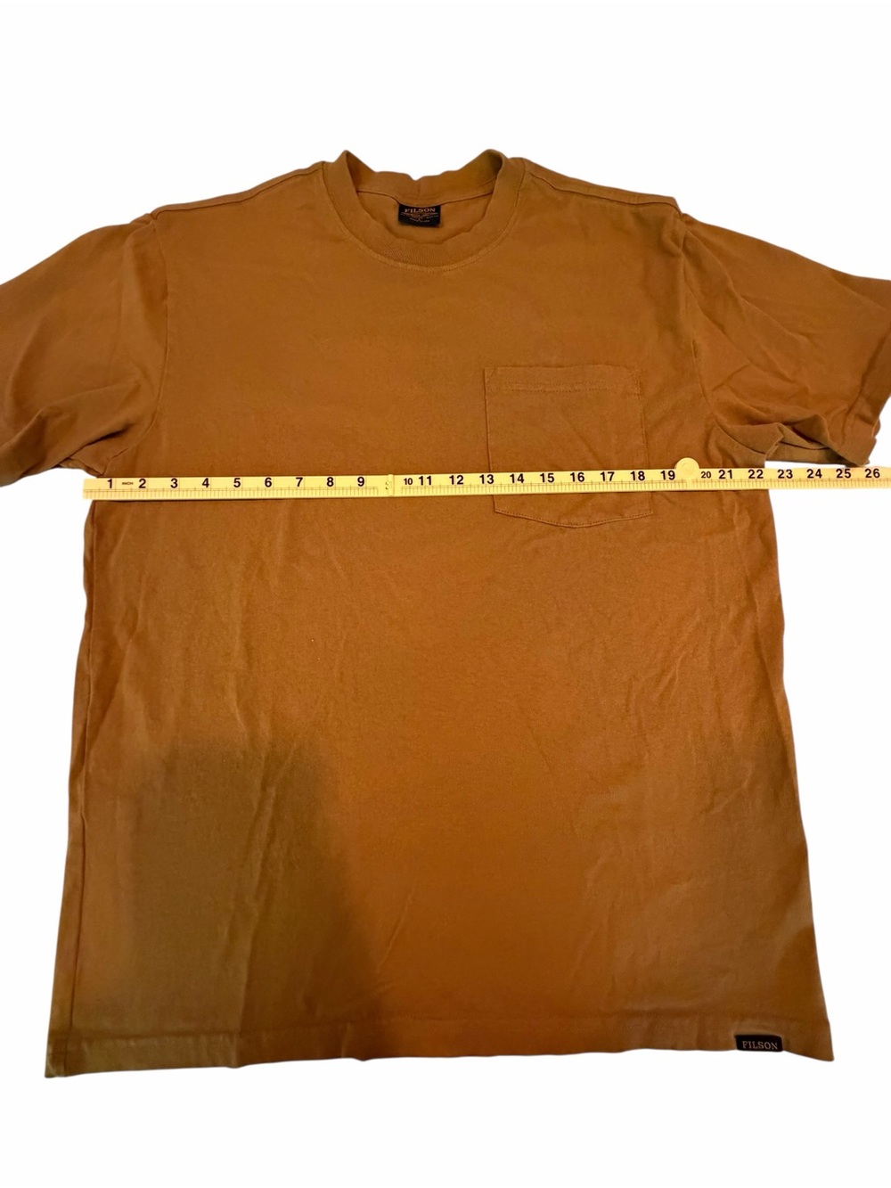 Filson cotton Pocket T-Shirt in Brown - Picture 2 of 5